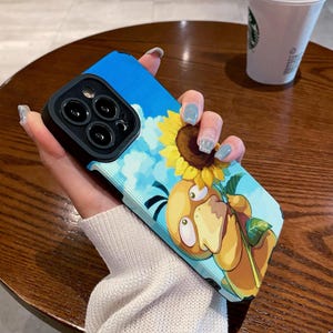 PsyDuck iPhone Hülle, iPhone 16 Pro Max Case, iPhone 15+ Case, iPhone 14 Case, iPhone SE Case & mehr, cefbc