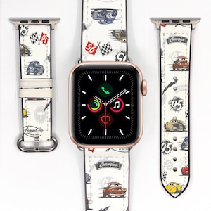 ☆US Disney Parks☆Apple Watchストラップ パークフード柄 Theme Park Apple Watch Band 38 40 41 Mm and 42 44 45 49 Mm