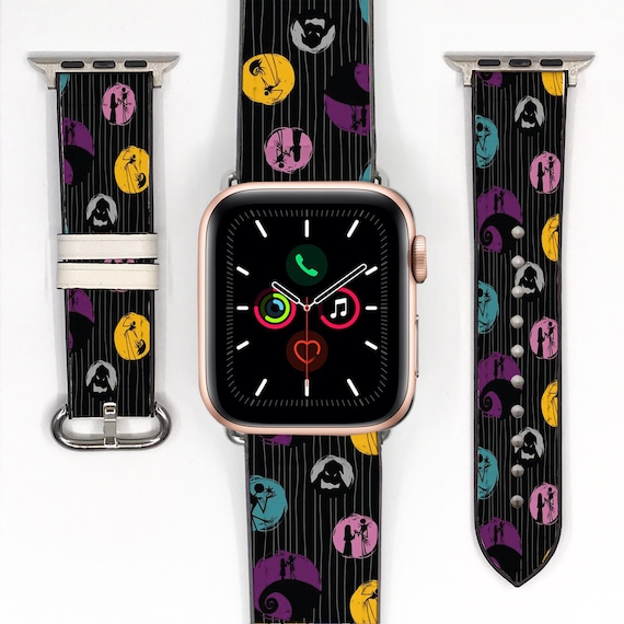 Buy Disney Villains Apple Watch Band 38 40 41 Mm and 42 44 45 49 Mm Nightmare Before Christmas Silicon Apple Watch Strap for All Series 153 Online in India Etsy