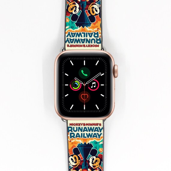 Mickey and Minnie Inspired Apple Watch Band 38 40 41 Mm and  display picture 2