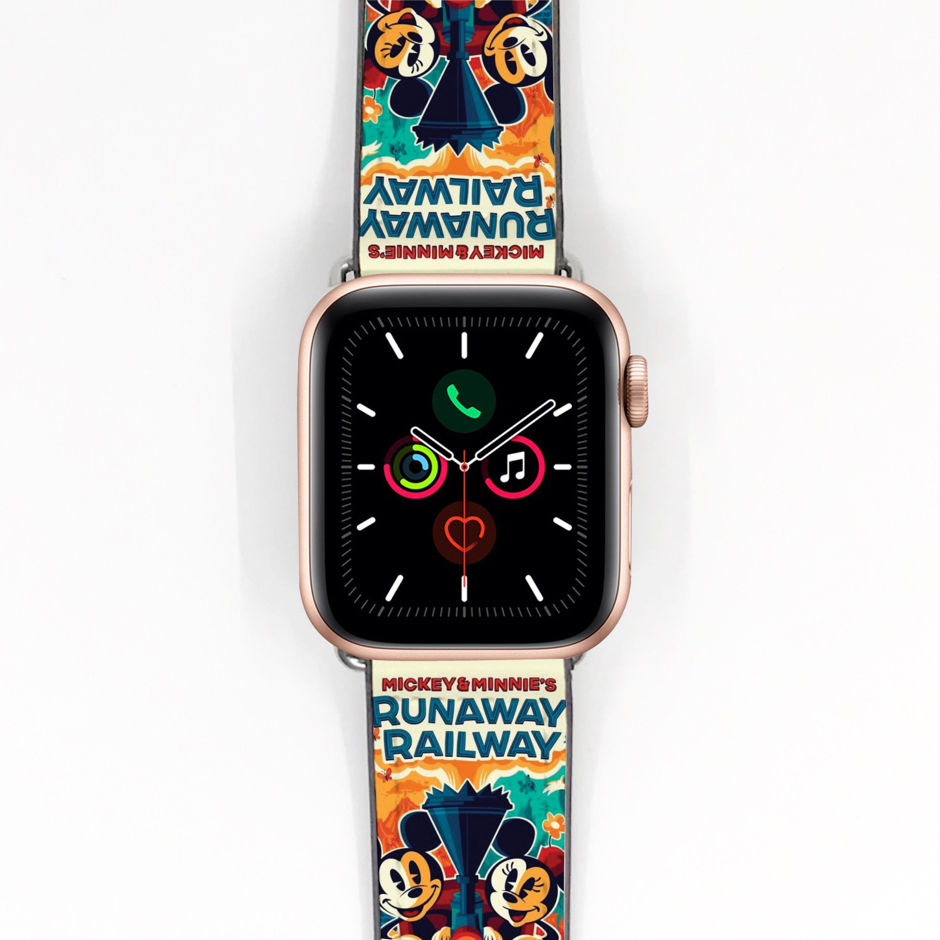 Banda de Apple Watch inspirada en Mickey y Minnie 38 40 41 mm y 42 44 45 49 mm para todas las series correa iwatch Disney Cruise Vacation kd aogb Etsy Mexico