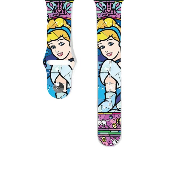 Cinderella Inspired Cinderella Apple Watch Band Princess Cinderella  Inspired Apple Watch Band 38 40 41 Mm And 42 44 45 49 Mm For All Series,  Silicone