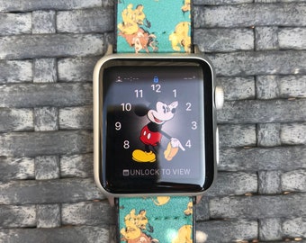 Apple Watch Band 38 40 41 mm and 42 44 45 49 mm for All Series, Disney inspired Lion King, iwatch strap Disney Cruise Vacation Travel, 073