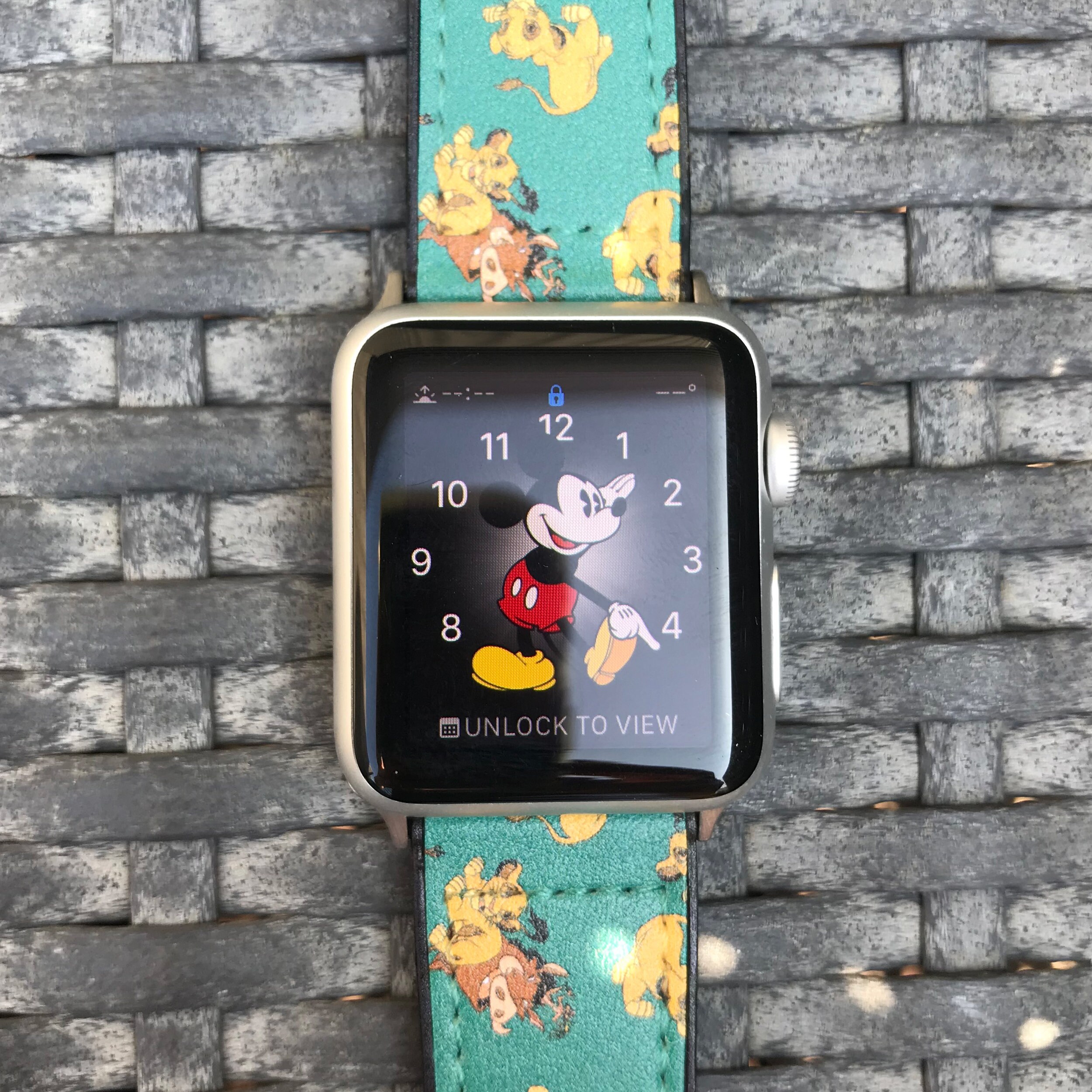 Apple Watch Universal Band 38 40 42 44 Mm Disney Lion |