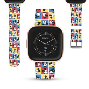 Theme Park Fitbit versa 2 3 4 Lite / sense 1 2 Band Disney inspired Silicone strap for Fitbit charge 3 4 5 6, Disney Cruise Vacation kd-oih