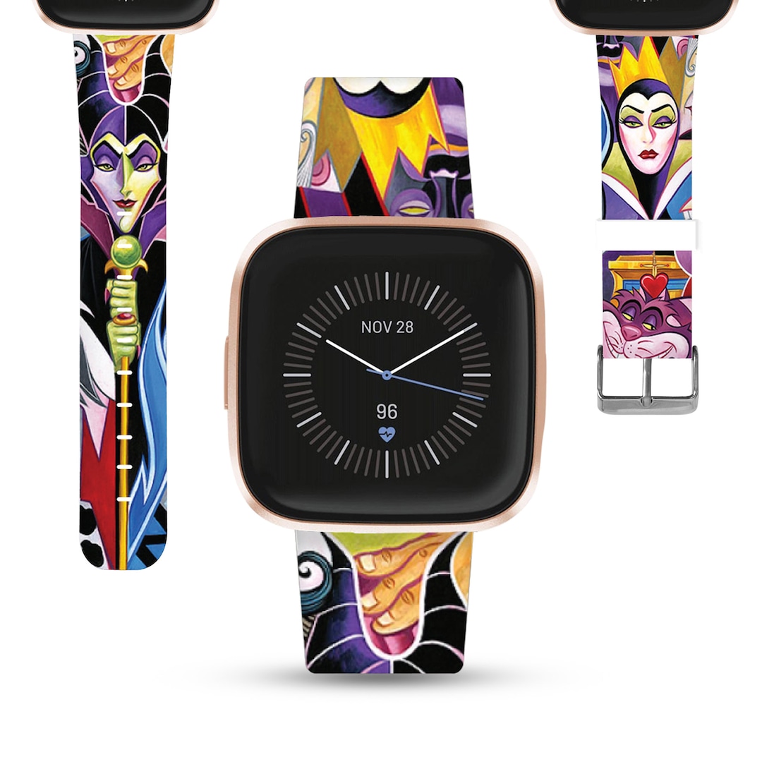 Disney Villains Fitbit Versa 2 Lite Band Disney Inspired Etsy