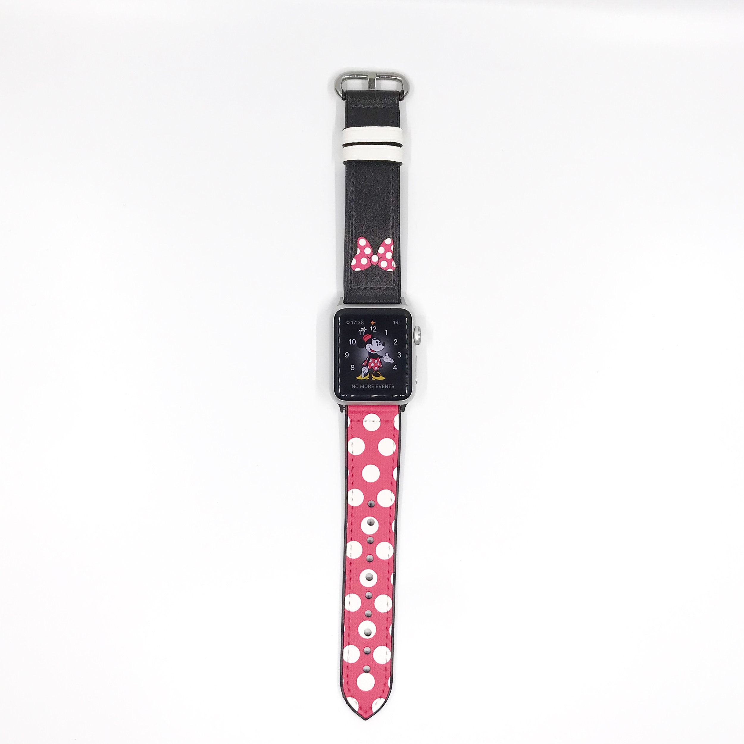 ☆US Disney Parks☆Apple Watchストラップ ミニーちゃん Amazon.com: Disney – Minnie Mouse Classic Hearts Smartwatch