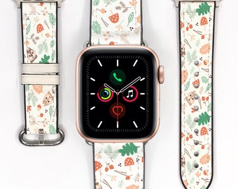 Chip and Dale Apple Watch Band 38 40 41 mm and 42 44 45 49 mm, Disney inspired chipmunk, iwatch strap for All Series, Disney Travel, kd-aoco