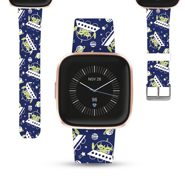 История ирушек космосuel Fitbit versa 2 3 4 Lite / Sense 1 2 Band Disney Вдохновленный Pu кожаный ремешок для Fitbit заряд 2 3 4 4 4,