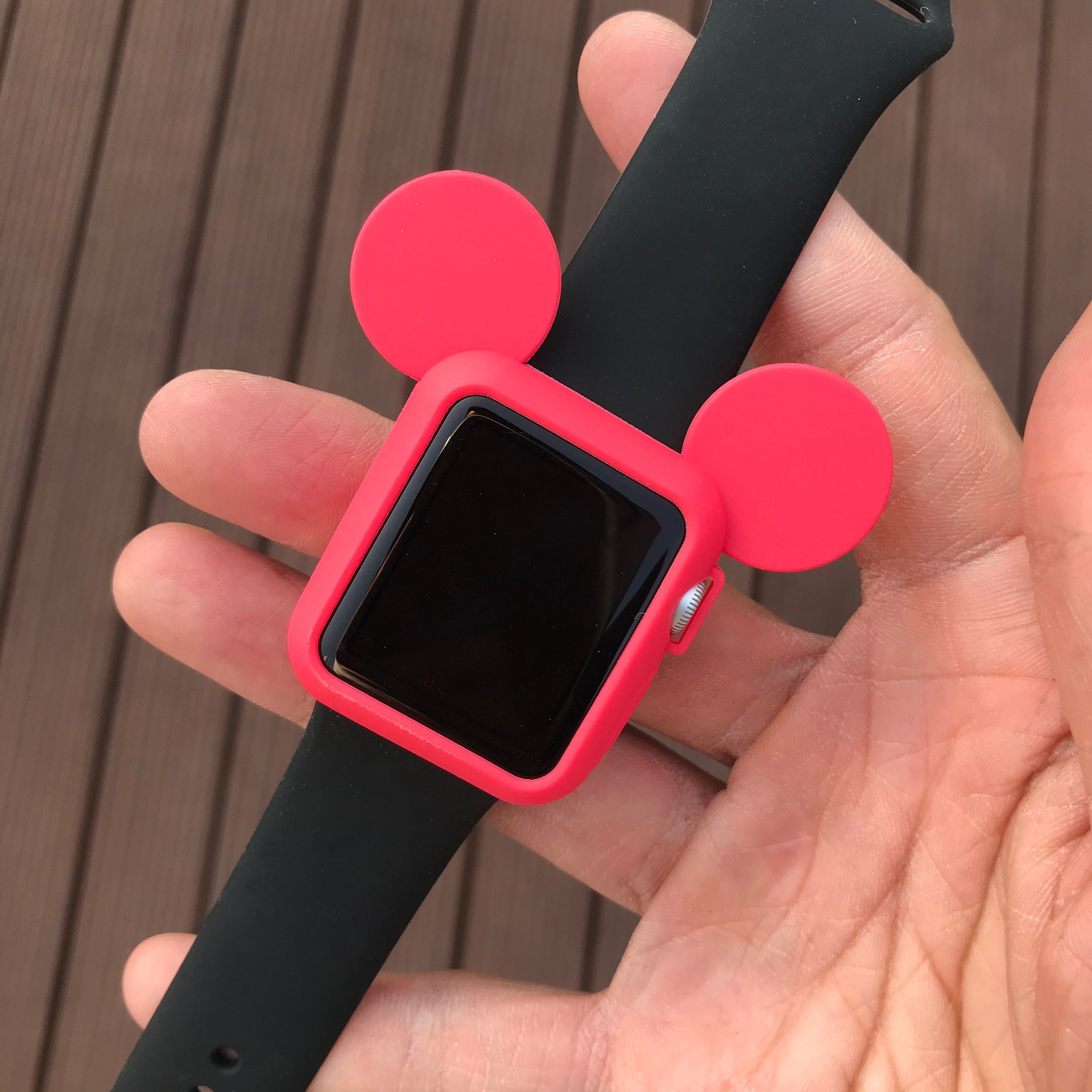 Apple Watch Mickey Face Cover - Etsy