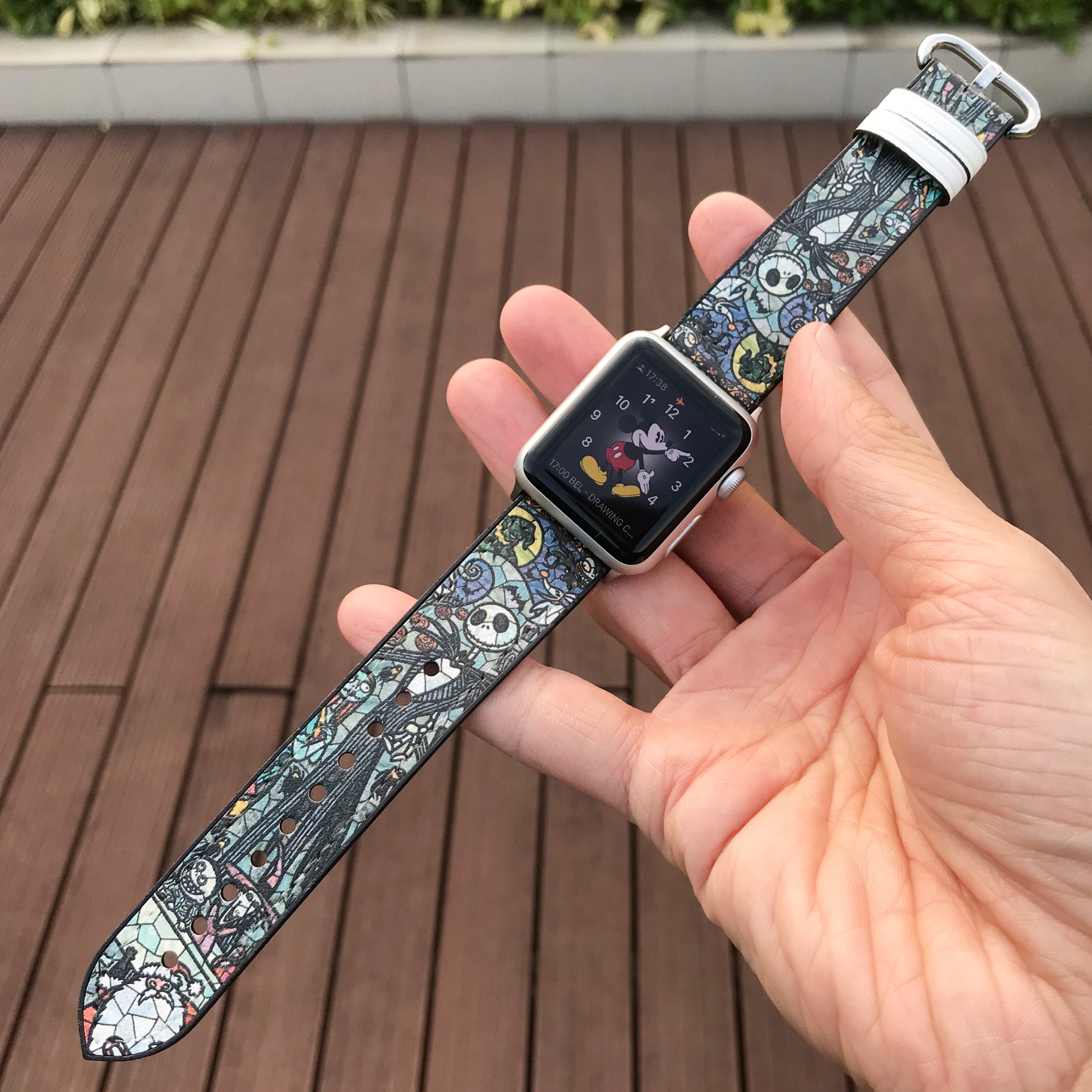 Disney Inspired Apple Watch Band 38 40 41 Mm / 42 44 45 49 Mm, Nightmare  Before Christmas Silicon Watch Strap for All Series, Kd-aec - Etsy
