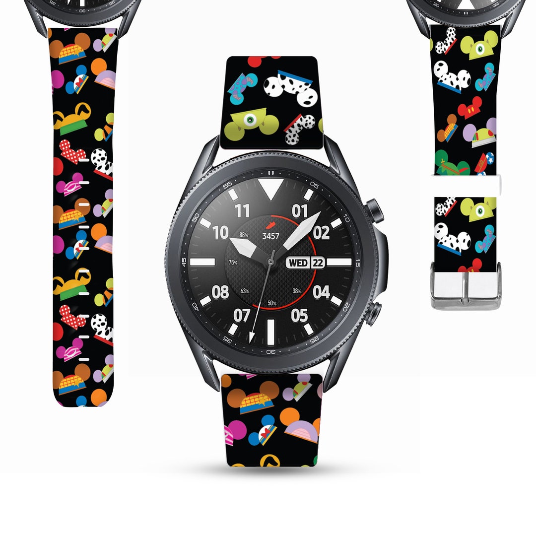 - Theme Print, Active Park Inspired 5 Samsung Strap Galaxy Cruise 6 Etsy Vacation Disney Watch Kong for Kd-foh Disney 4 Watch Band PU Leather Hong Galaxy