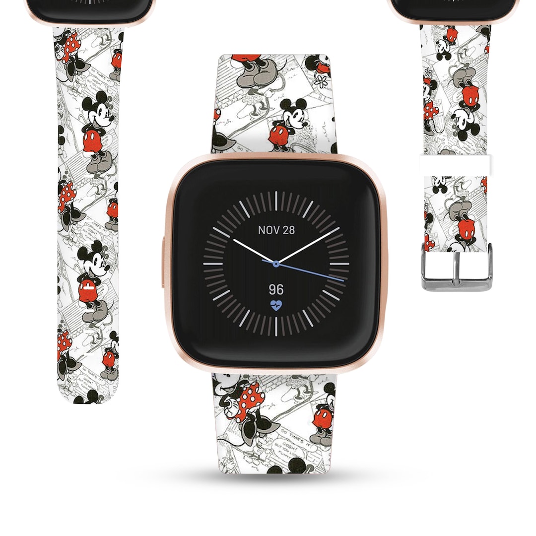 Theme Park Fitbit Versa 2 3 4 Lite / Sense 1 2 Band Disney Etsy