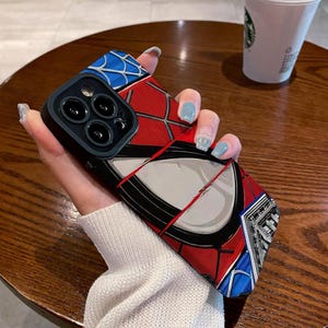Funda para iPhone de Spiderman, funda de superhéroe para iPhone 16 Pro Max, funda para iPhone 15+, funda para iPhone 14, funda para iPhone SE y más, cooao