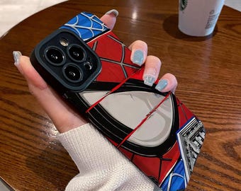 Etui na iPhone'a z motywem Spidermana: Ochronny wzór superbohatera dla wszystkich serii - cooao