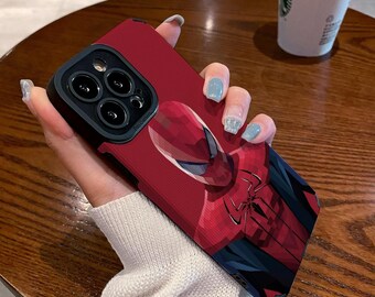 スパイダーマンiPhoneケース、スーパーヒーローiPhone 16 Pro Max