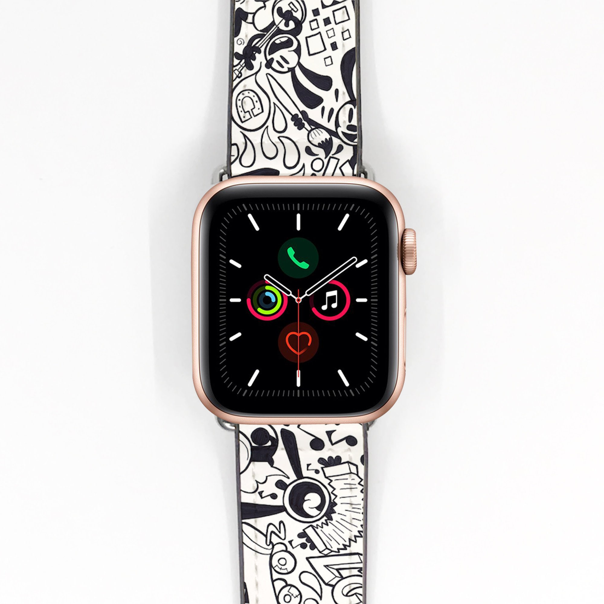 Apple Watch Band 38 40 41 Mm and 42 44 45 49 Mm Oswald the Lucky Rabbit Inspired Silicon Watch Strap for All Series Disney 335 Kd iie Etsy Canada