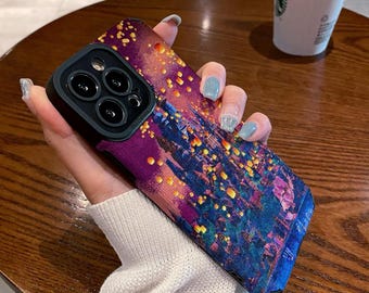 Funda para iPhone con parque temático, funda para iPhone 16 Pro Max con castillo de Disney, funda para iPhone 15+, funda para iPhone 14, funda para iPhone SE y más, coooi