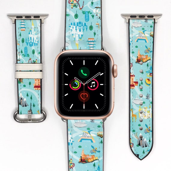 Theme Park Apple Watch Band 38 40 42 44 Mm Disney Inspired Etsy Theme Park Apple Watch Band 38 40 42 44 Mm Disney Inspired Etsy