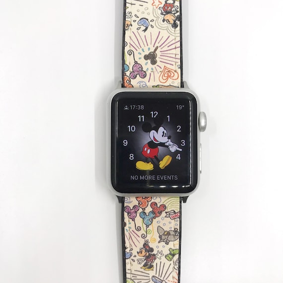 Apple Watch Band 38 40 41 Mm and 42 44 45 49 Mm Disney 