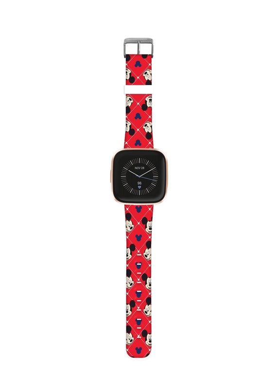 Theme Park Fitbit versa Lite Band Disney inspired print, Silicone  strap for Fitbit sense charge Disney Cruise Vacation kd-cb