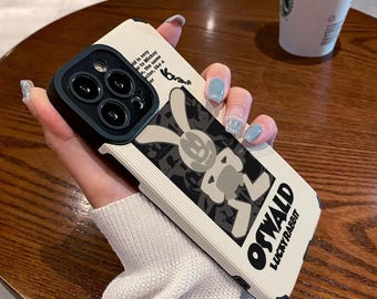 Oswald Lucky Rabbit iPhone-hoesje: themaparkontwerp voor alle series, ccbda
