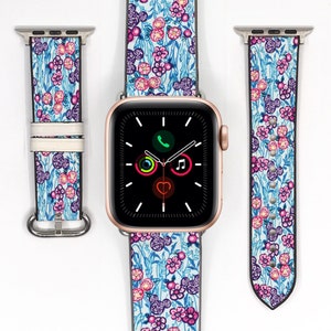 Apple Watch-band geïnspireerd op bloemenmuis 38 40 41 mm en 42 44 45 49 mm voor All Series, iwatch-band, Disney Cruise Vacation, 274 kd-ici