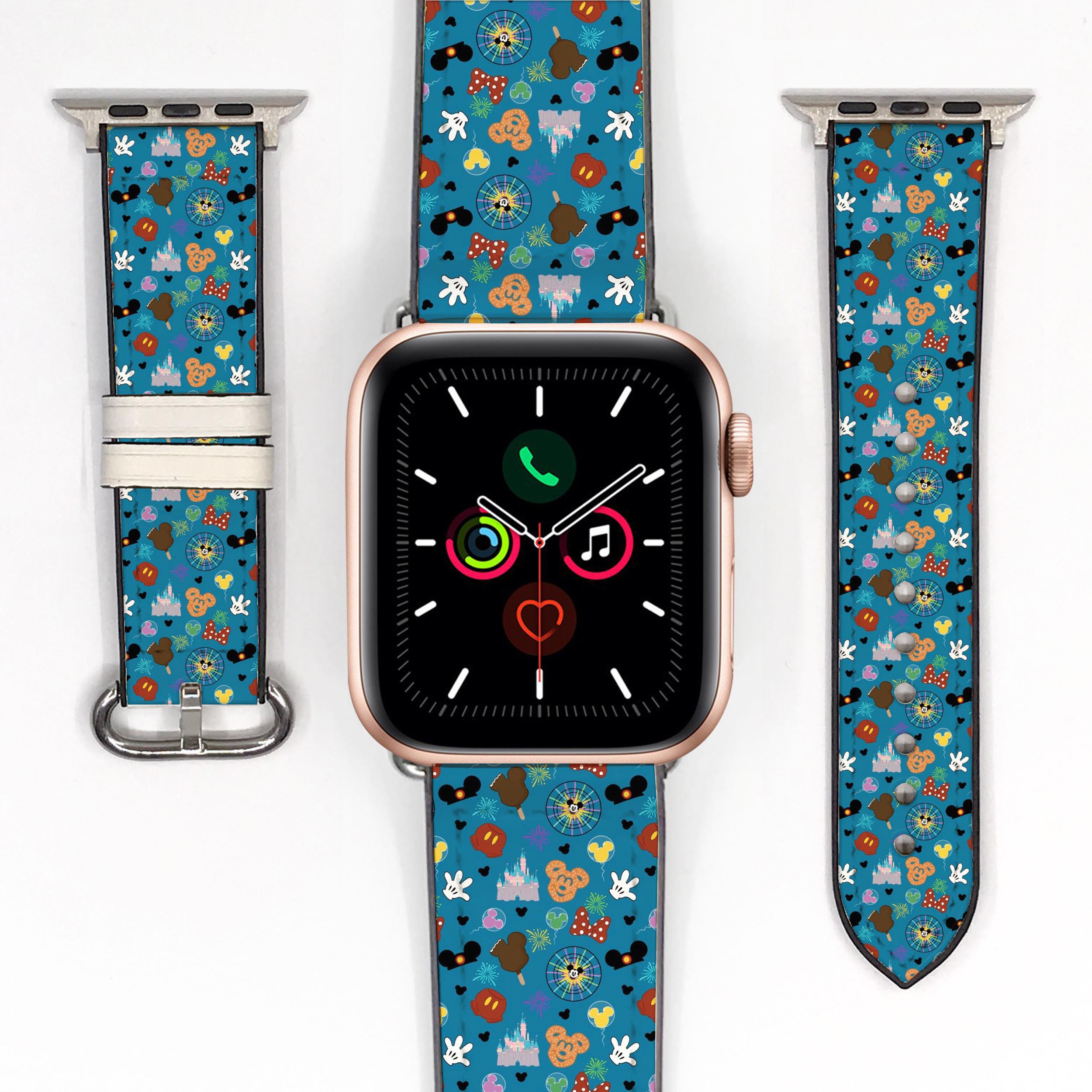Disney stitch apple watch band hot sale