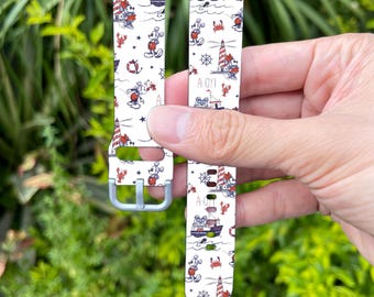 Park rozrywki Mickey Fitbit versa 2 3 4, sense 1 2 Pasek silikonowy inspirowany Disneyem do Fitbit charge 3 4 5, Disney Cruise Vacation kd-hhg