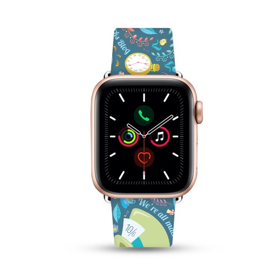 Alice in Wonderland Cinturino Apple Watch donna 38 40 42 44 | Etsy Italia