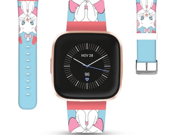 Disney Marie Cat Aristocats Fitbit versa 2 3 4 / sense 1 2 band Disney-geïnspireerde siliconen band voor Fitbit charge 3 4 5 6, kd-afi