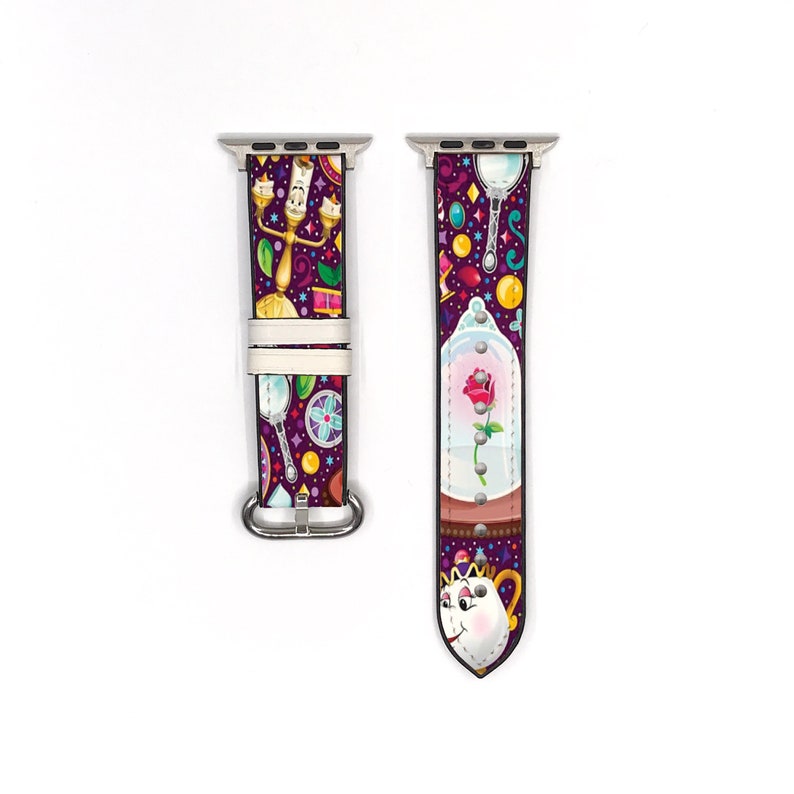 Apple Watch Band 38 40 42 44 Mm Beauty and the Beast Be Our | Etsy