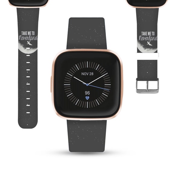 Buy Peter Pan Take Me to Neverland Fitbit Versa 2 3 4 Sense 1 2 Band Disney Inspired Silicone Strap for Tinker Bell Fitbit Charge 3 4 5 6 Kd fff Online in India Etsy