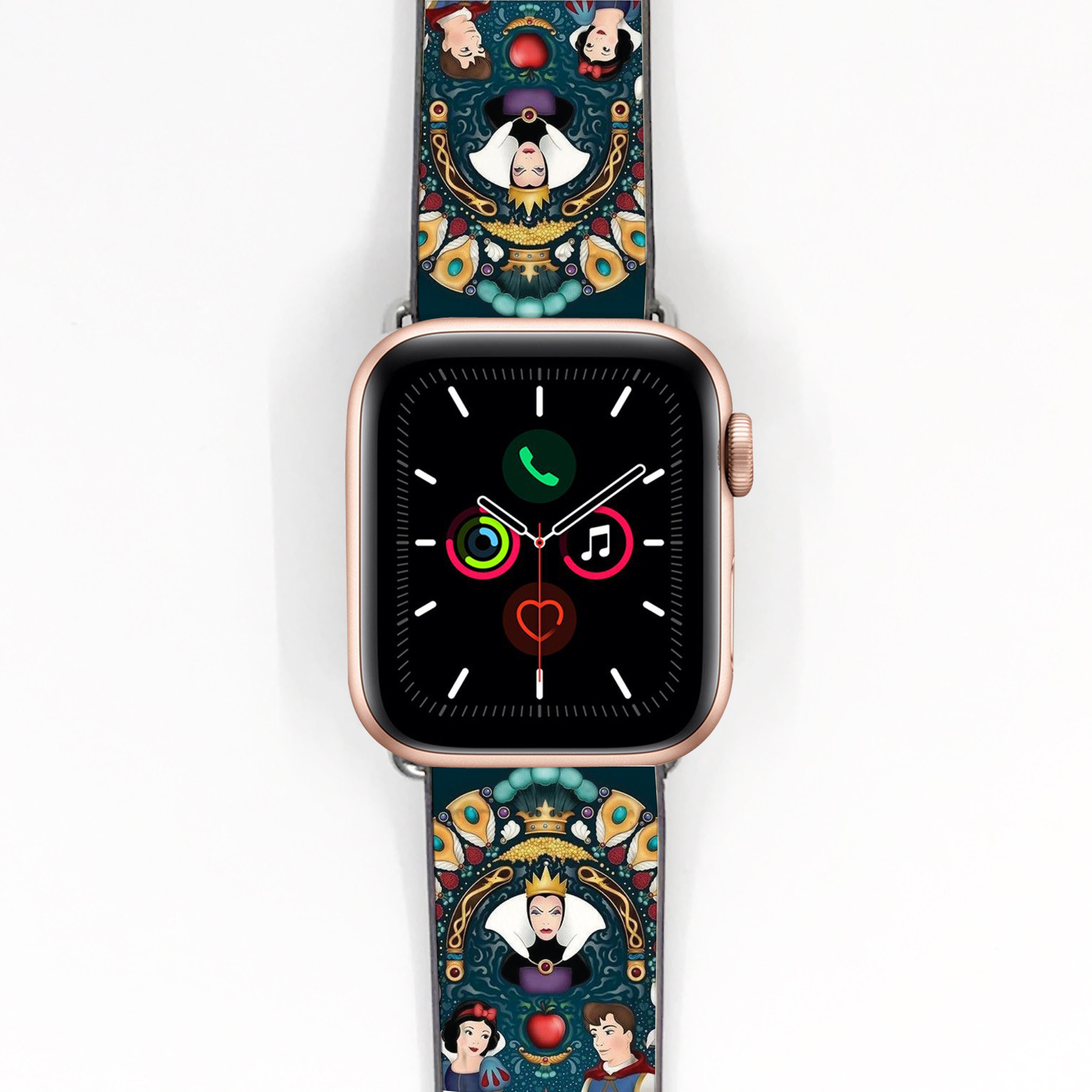 Spark’l D&B Disney AppleWatchband- Size 2 , 38/40mm Disney Inspired Apple Watch Band, Silicon With Leather  main image 3