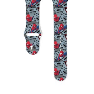 Super Hero Apple Watch Band 38 40 41 mm and 42 44 45 49 mm for All Series,  Spiderman inspired Silicone iwatch strap, k369
