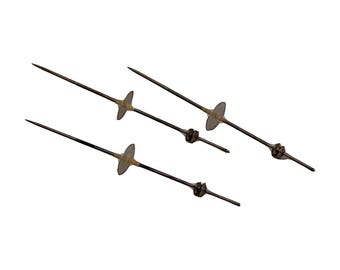 Charkha Spindle Set 7 Inch | Handmade Wooden Spinning Tool | Khadi Yarn Spinner | Craft Accessory