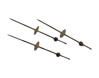 Charkha Spindle Set 7 Inch | Handmade Wooden Spinning Tool | Khadi Yarn Spinner | Craft Accessory