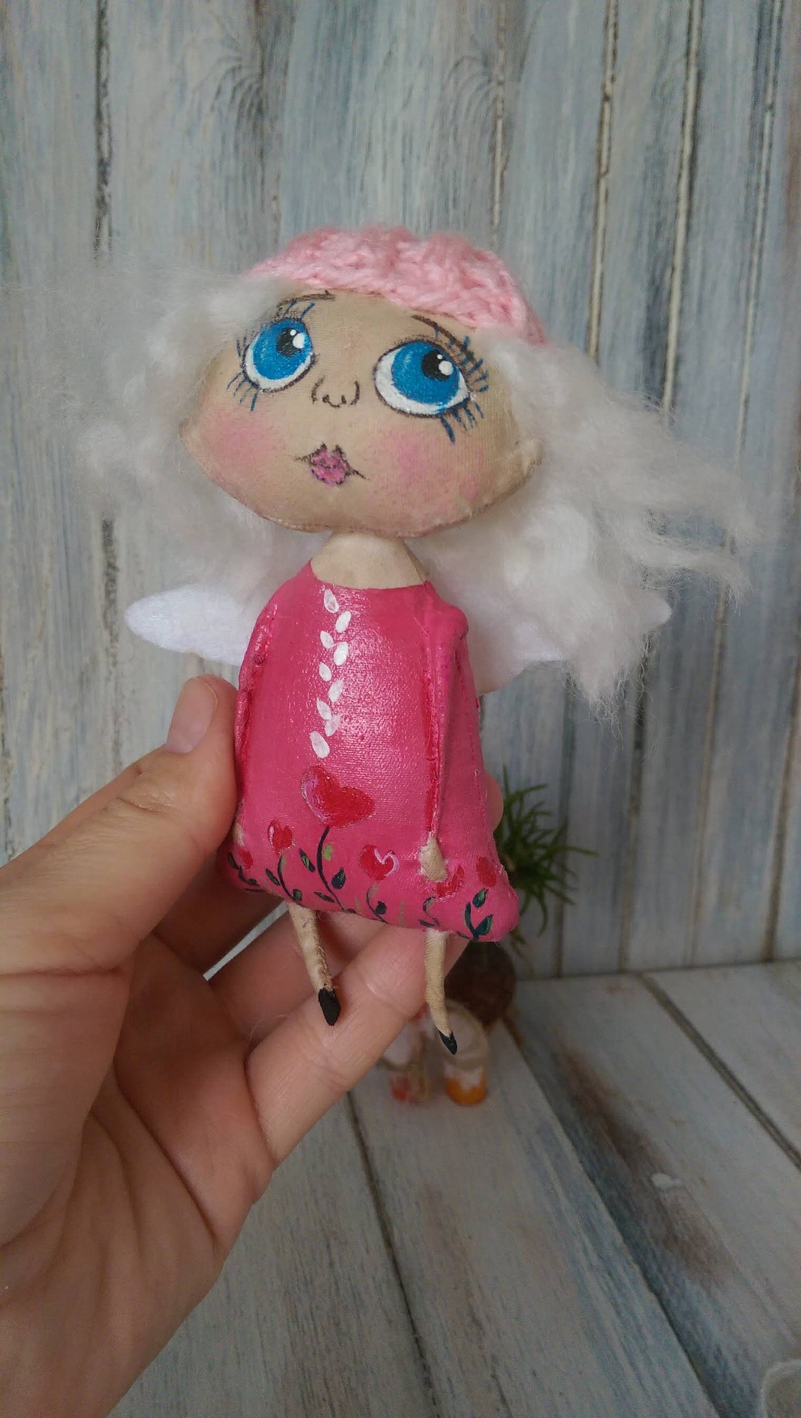 Rag dolls Textile doll Primitive doll Interior doll homely | Etsy