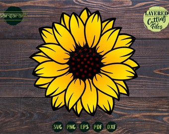 Download Sunflower Svg Etsy