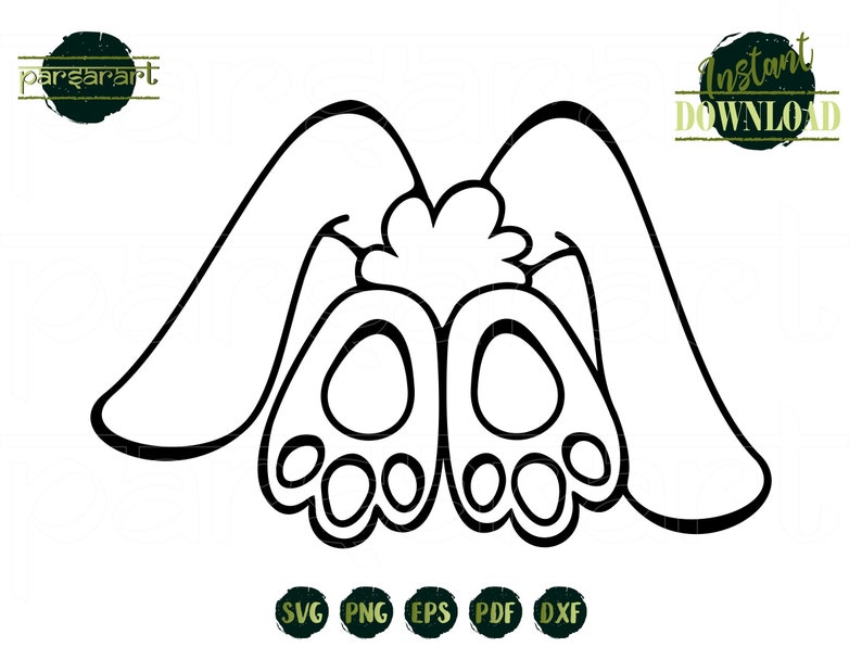 Free Free Bunny Feet Svg 950 SVG PNG EPS DXF File