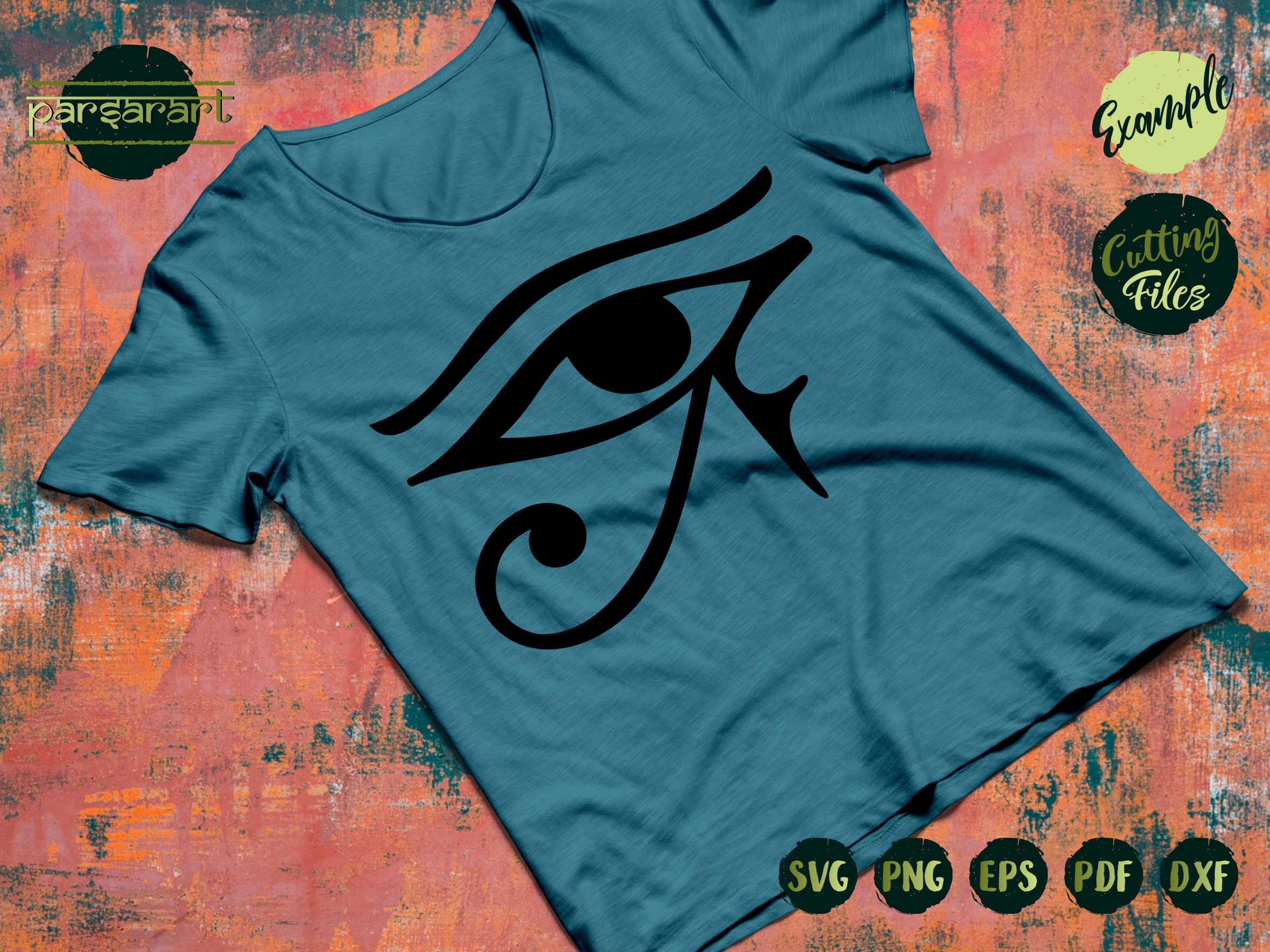 Eye of Horus SVG Egyptian Symbol SVG Hieroglyphs Vector Egypt Eye ...