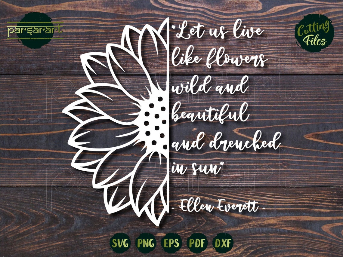 Free Free 334 Half Sunflower Half Weed Svg SVG PNG EPS DXF File