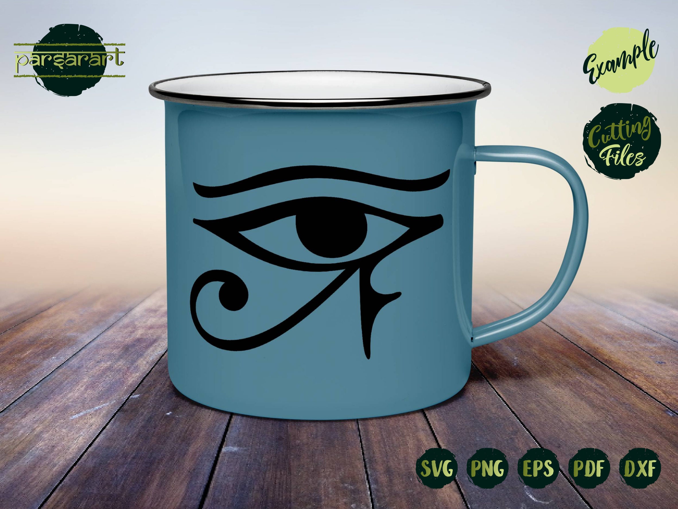 Eye of Horus SVG Egyptian Symbol SVG Hieroglyphs Vector Egypt Eye ...