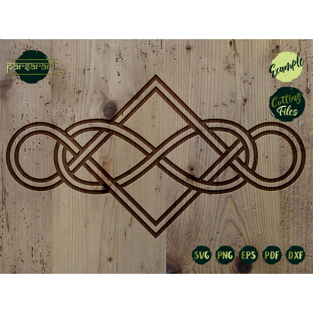 Eternal Celtic Knot SVG Friendship Symbol SVG Endless Knot Etsy