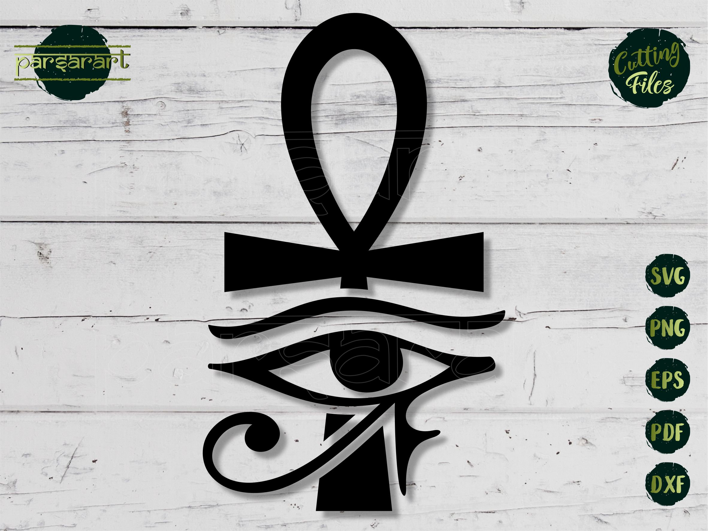 Eye of Horus Wall Art, Wooden Art, Hanging Sign, Egyptian Symbol, Eye