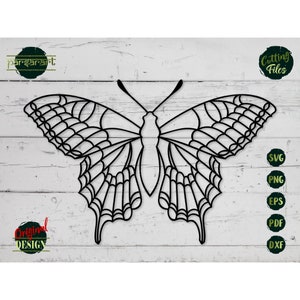 Butterfly SVG, Butterfly Clipart, Butterfly Vector File, Insect SVG, Love Bug Digital Cut File Cricut/Silhouette Laser Cut File Eps Png Dxf