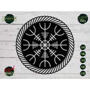 Helm of Awe Svg Viking Symbol Svg Nordic Compass Clipart - Etsy
