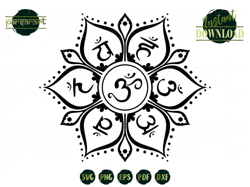 Download Yoga Svg Meditation Vector Digital Cut File Cricutsilhouette Eps Png Dxf Mandala Svg Chakra Symbols Svg 7 Chakras Svg Namaste Clipart Clip Art Art Collectibles Locnuocxanh Vn