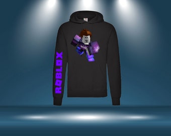 Mens Gaming Hoodie Etsy - how to make a detailed pullover hoodie roblox youtube
