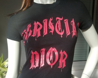 Christian Dior J'adore Vintage T-shirt by Galliano Size S - Etsy